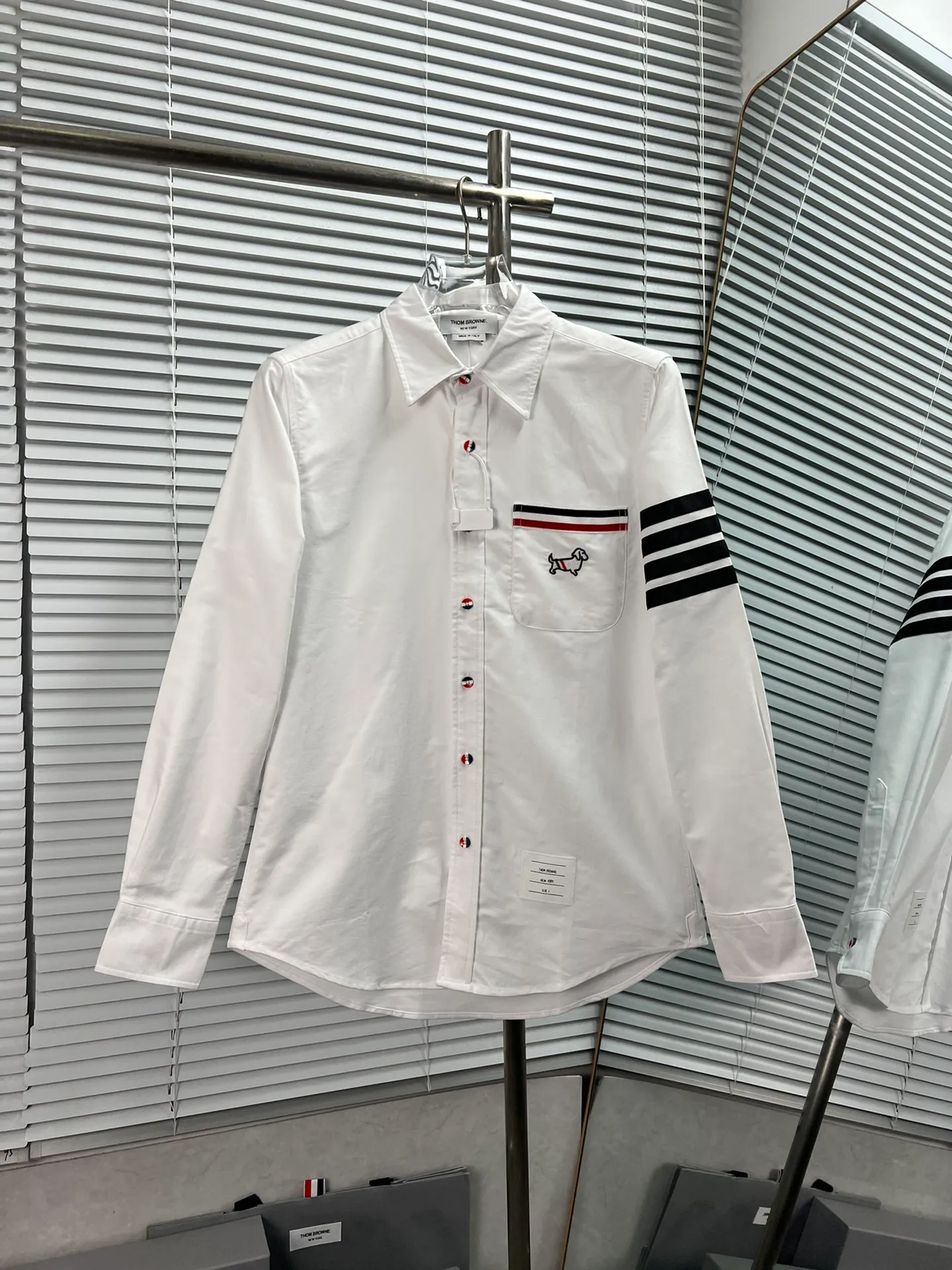 （TB Black ） New Arrival THOM BROWNE .TB Classic Black 100% Authentic Factory Quality Same Style TB TB + + ：White Size：0/1/2/3/4
